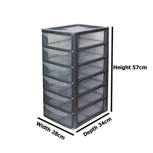 A4 & A5 STORAGE DRAWER UNIT PLASTIC TOWER HOME OFFICE SCHOOL DESKTOP GARAGE - Picture 62 of 82