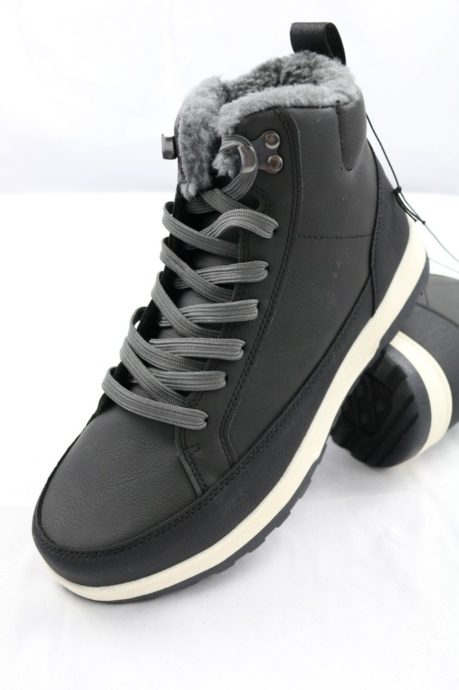 Weatherproof Men's Logjam Memory Foam Sneaker Boots Dark Gray Sizes 10 , 11 , 12