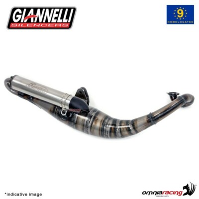 Giannelli Muffler for MBK Booster Special/Spirit 1995/2006 Rekord street legal