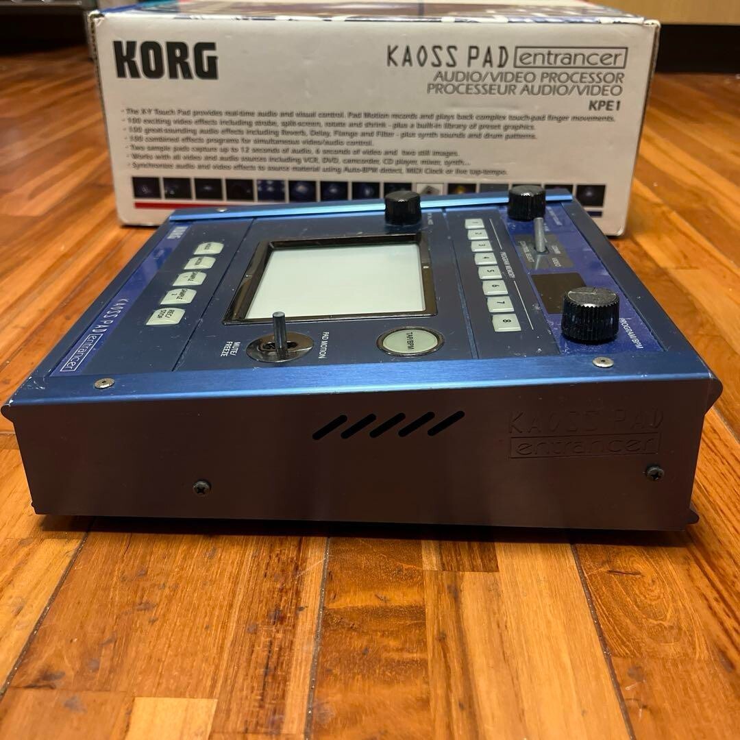 KORG KAOSS PAD entrancer KPE1 Audio Video Processor Effector KORG KAOSS PAD entrancer KPE1 Audio Video Processor Effector