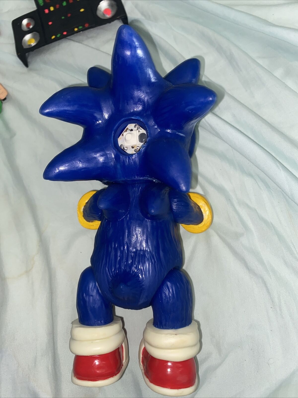 Mavin  Sonic the hedgehog 4 Figures Creepypasta Sonic.Exe Mexican bootleg  toy 5 SegA