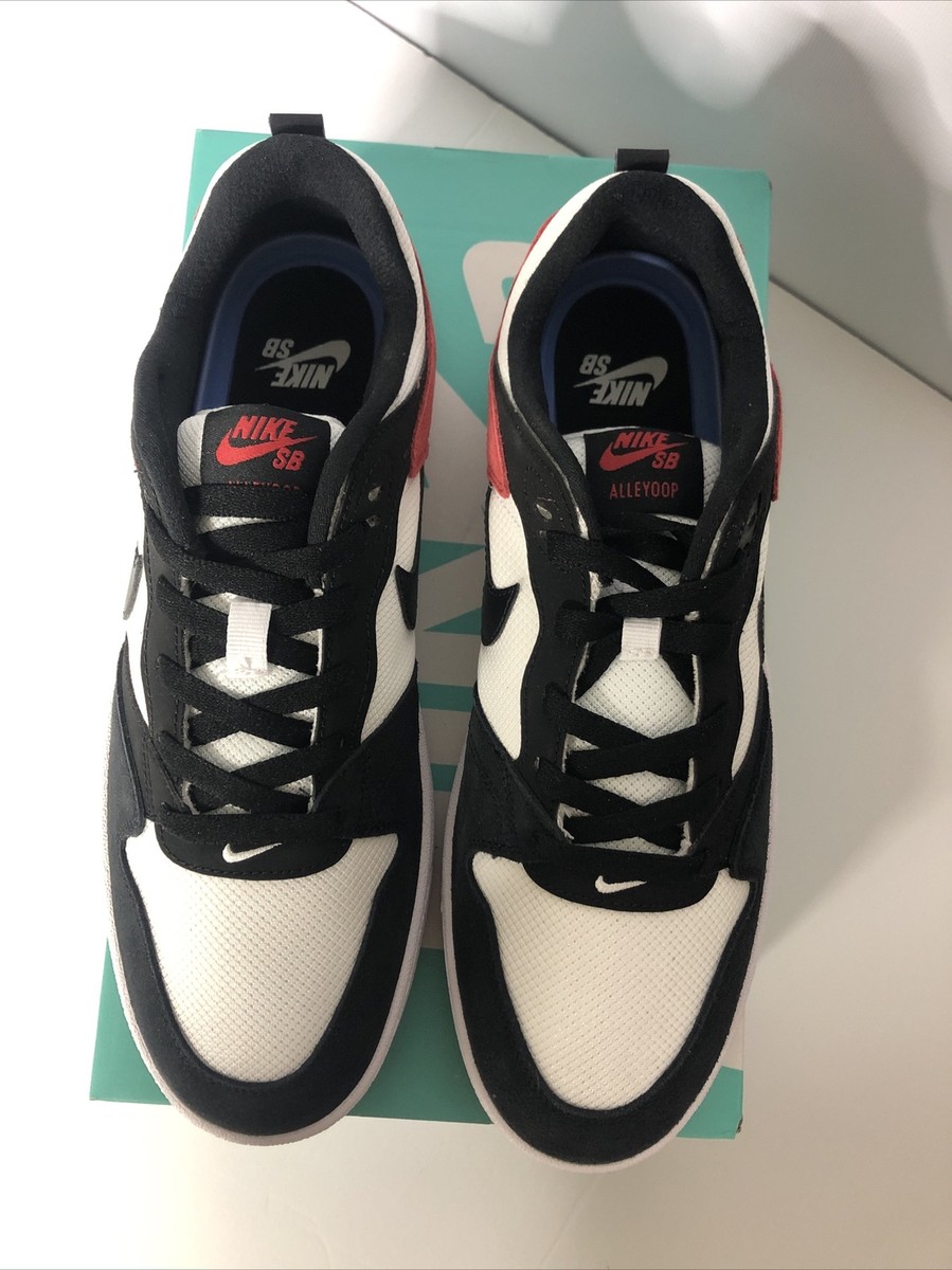 NIKE SB ALLEYOOP 8.5 ブラック/ホワイト/レッド Size 8.5 - Nike Alleyoop SB White University Red for sale