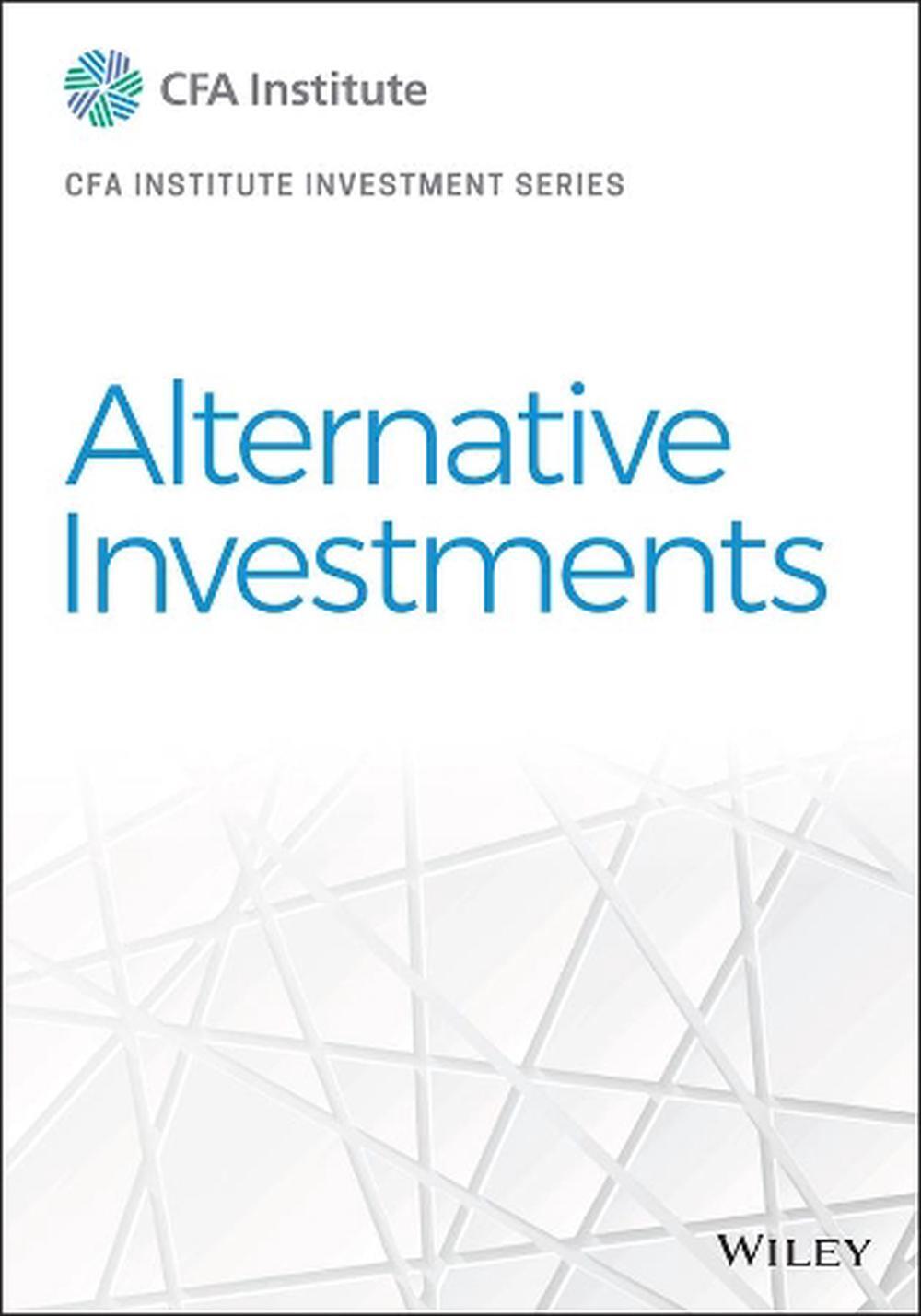 Alternative Investments by CFA Institute Hardcover Book-image