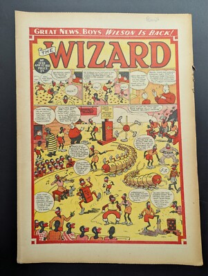 Wizard Comic No 1259, April 1st 1950, D.C. Thomson, Birthday Issue