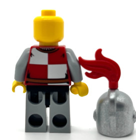 Lion Knight helmet with grill Kingdoms Lego Castle Minifigure 7950