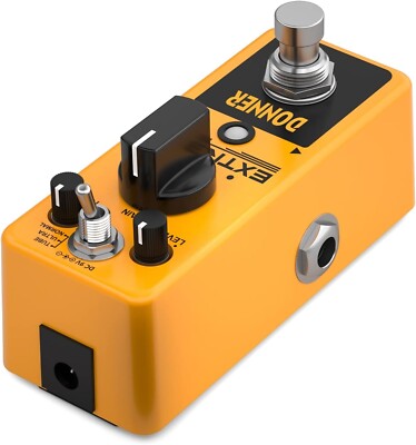Donner Verzerrung Gitarrenpedal, Extreme Driver Analog Turbo Verzerrungseffekt 3