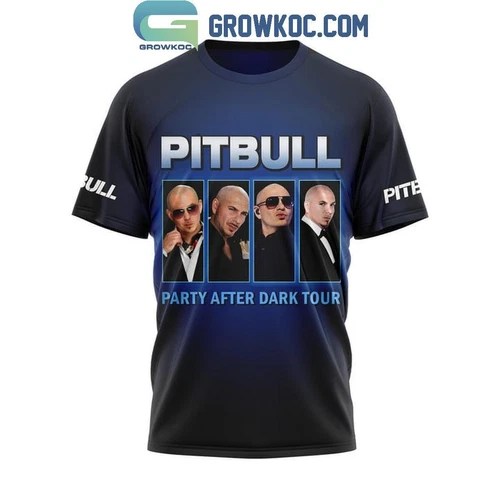 Pitbull Party After Dark Tour 2024 T-Shirt