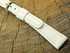NOS JB Champion Calfskin w Silver Tone Buckle Vintage Watch Band Unused 13mm