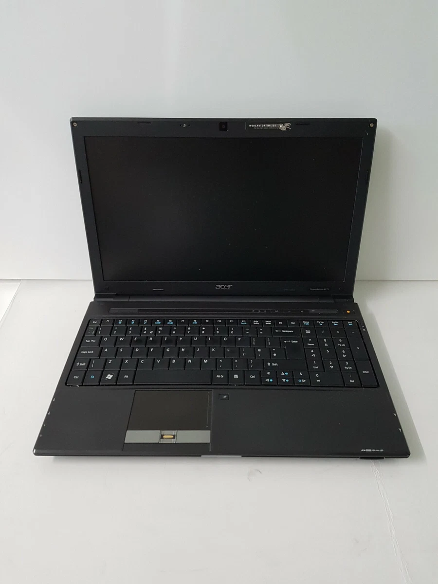 CHEAP LAPTOP ACER TRAVELMATE 8571 INTEL CORE2DUO 4GB WINDOWS 7 WIN 10 WECAM