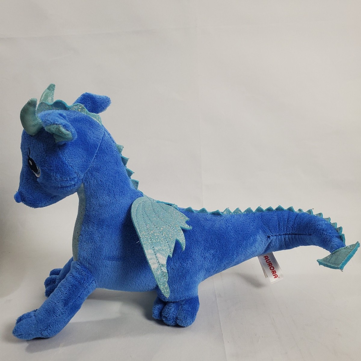 Dragon Stuffed Animal Aurora Enchanting Sparkle Tales Indigo - Blue Fantasy  Plush 12 Inches Bracelets For Girls, image size:1200x1200
