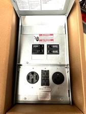 Eaton CHM1N7N4NS Power Outlet Meter Panel Pedestal 125 Amp 120/240V 1PH3W NEW