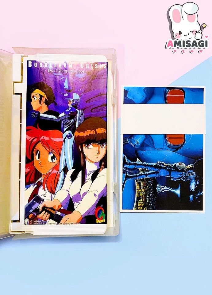 Bubblegum Crisis: Die Cyberpunk - Saga Vol. 3 Limitierte VHS Vintage Anime Manga - Bild 3 von 3