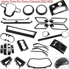 ?? Interior Trims  Dash Panel Cover Gear Shift  Kits For Chevy Colorado 2023 24+