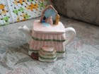 small dressing table teapot, with a couple of chips in the spout — photo 1