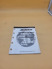 2002 AC DELCO UNIVERSAL JOINT COMPETITIVE CROSS REFERENCE & BUYERS GUIDE CATALOG