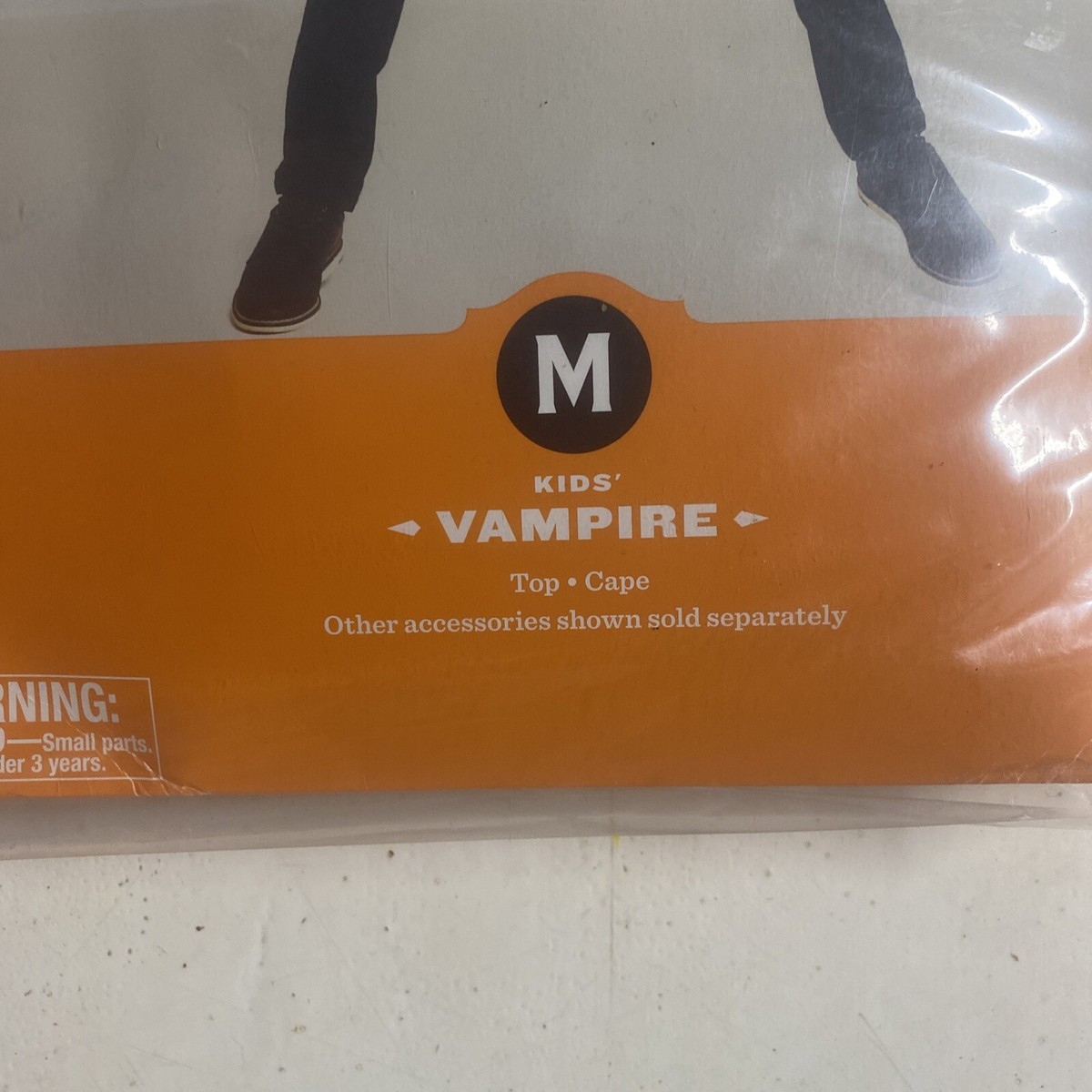 Vampire Top Cape Halloween Costume Accessory Size M Hyde and Vampire Top Cape Halloween Costume Accessory Size M Hyde and