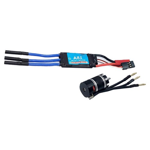 Multi Models Reliable Brushless Motor + 18A ESC For 1/24 1/26 1/28 1/32 RC Car A - Picture 5 of 16