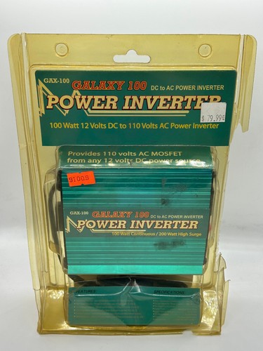 GAX-100 DC to AC Power Inverter 100 Watt 12 Volts DC to 110 Volts AC (NEW) - 第 1/4 張圖片