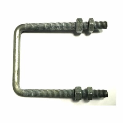 Vierkantschraube (C-Bolzen) M8 x 35 mm Gewinde, 62 x 90 mm Innenmaß - Galvani