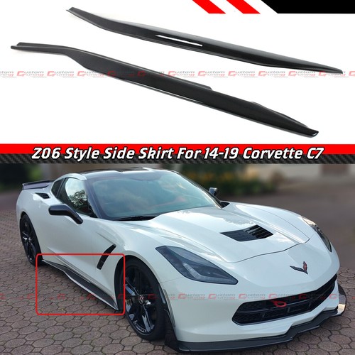 2014-2019 C7 Corvette - Z06 Z07 Conversion Side Skirts / Rocker Pane