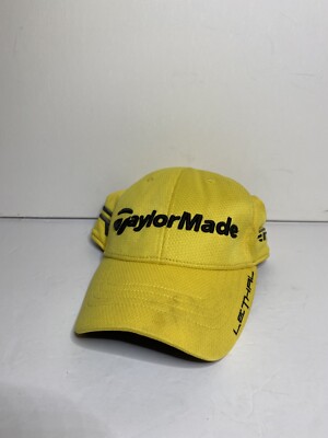 Taylormade Lethal RBZ Logo Golf Adjustable Hat Embroidered Yellow Golfer
