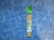 CHIAOGOO DOUBLE POINT PREMIUM BAMBOO 6" KNITTING NEEDLES SIZE 5 NIP B