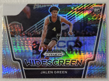2021-22 Panini Prizm Draft Picks Widescreen Hyper Jalen Green #7 Rookie RC