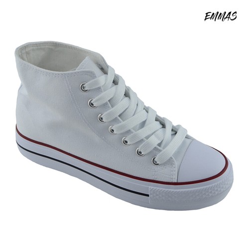ZAPATILLAS LONA TIPO CONVERSE, ZAPATILLAS LONA PLATAFORMA | eBay