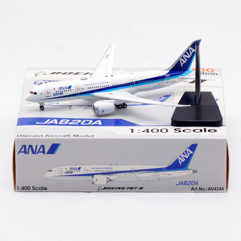 AV 1:400 All Nippon Airways ANA Boeing 787-8 Diecast AV 1:400 All Nippon Airways ANA Boeing 787-8 Diecast