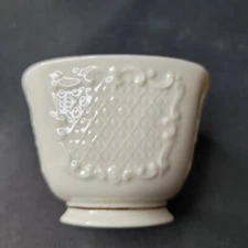 Lenox Small Bowl Hand Painted With 24K Square 4.25 x 4.25 Made in USA