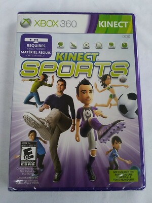 Xbox 360 Kinetic Sports (XBOX 360 Rated E) Mutilpe Players NEW Sealed Free Ship!