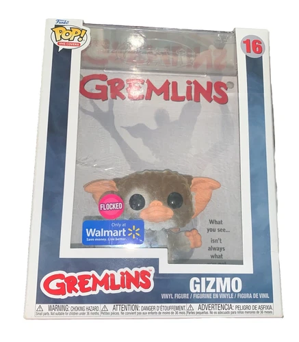 NEW! Walmart Exclusive Funko POP VHS Cover Gremlins Gizmo Flocked # 16
