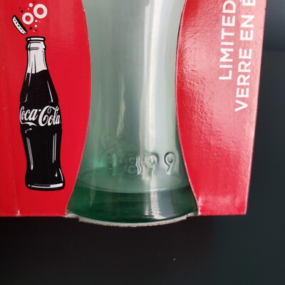 Coca-Cola 2015 McDonalds Coke Glass - Limited Edition NIB 1899 | eBay