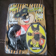NEW Bear Blvd. Black Cat Halloween Costume for 10-12 in. Bear Faux Fur