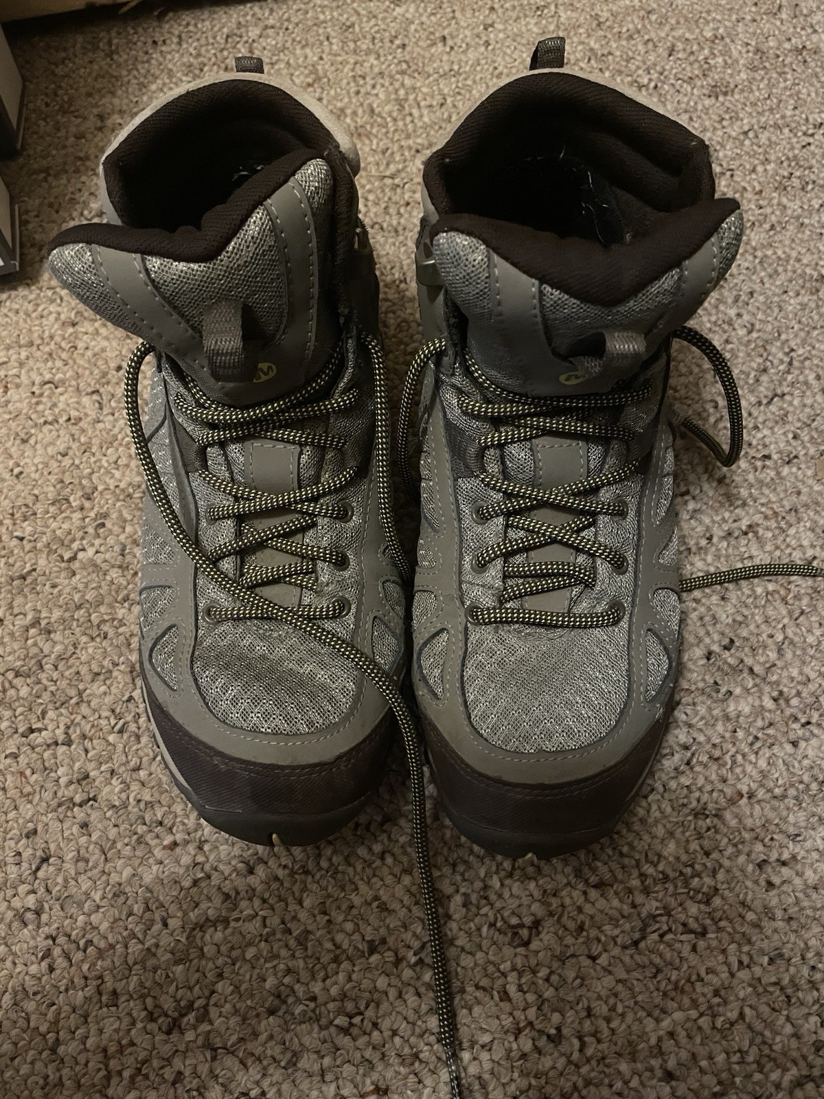 Stivali donna Merrell oliva polverosa J37452 taglia 9