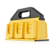 6-Slot Battery Caddy Holder/Carrying Case Compatible for DeWalt 20V... Fast Ship