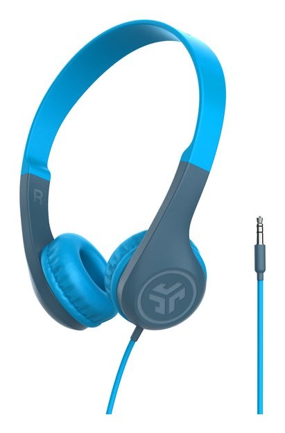 JLab JBuddies Pop Headphones Wired Head-Band Music/Everyday Blue