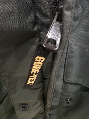 Vintage Cabelas Gore-tex Jacket Dark Green Woman Large - Picture 2 of 6