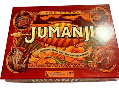 Jumanji Board Game 2017 Cardinal Games Complete with All Game Pieces