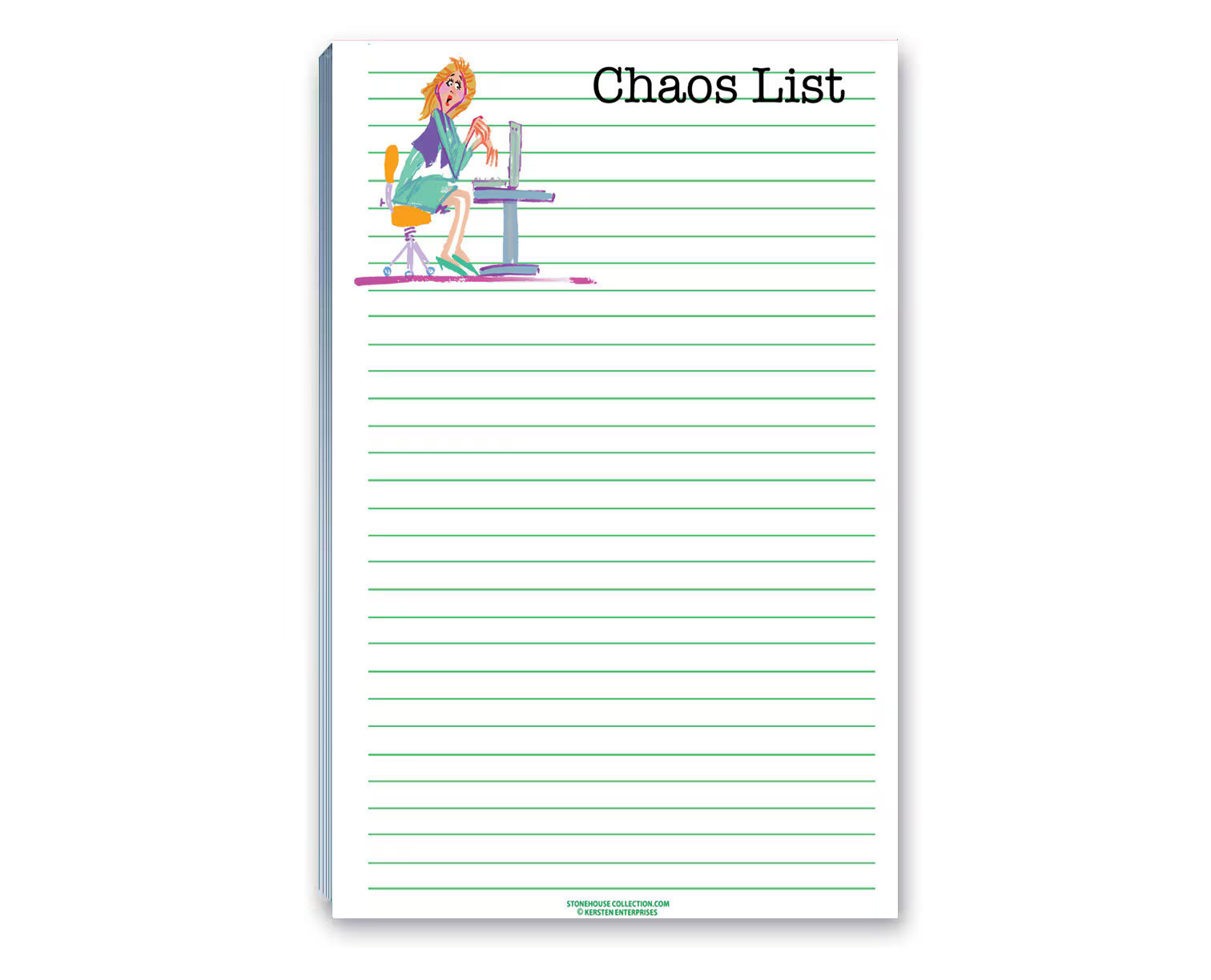 Funny To Do List Notepad - 8.5" x 5.5" - Funny Notepads have 50 Sheets - 45022
