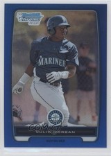 2012 Bowman Chrome Prospects Blue Refractor 134/250 Julio Morban #BCP124 g4i