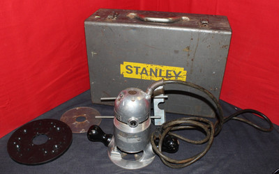 Stanley Router H39B Vintage USA Made Tool Dome Top Tested Works AO4071418