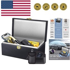 Faraday Box with Faraday Bags for Car Keys, Car Key Signal Blocking Box, Keyl...