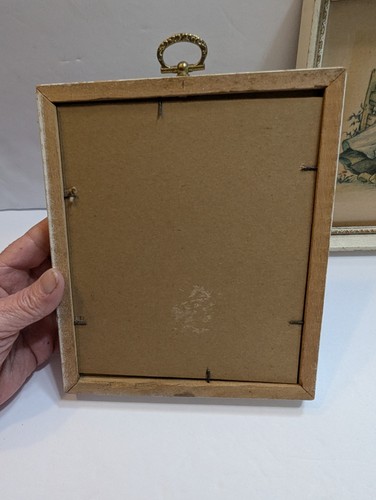 VTG Set Of 2 Donald Art Company Framed Prints Children - 第 10/15 張圖片