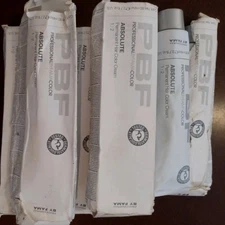 (7) Profesional by fama Absolute permanent hair color cream 7.64 Super Blonde 