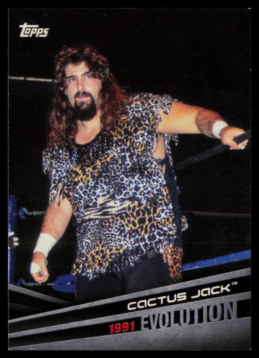 2018 Topps WWE Evolution Cactus Jack Evolution #E-35