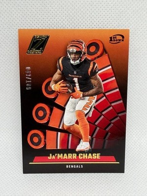 2022 Panini Zenith 1st Down Ja'Marr Chase #31 /100