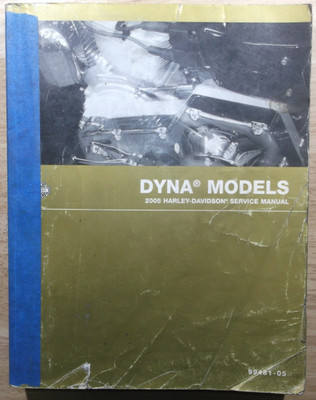 2005 HARLEY DAVIDSON DYNA WIDE GLIDE LOW RIDER SERVICE MANUAL 99481-05