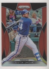 2019 Panini Prizm Red Prizm Justin Smoak #11 6ts
