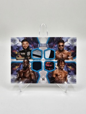 2025 Topps WWE Exalted - Oba Femi Trick Williams Jevon Evans Ethan Page Quad /99